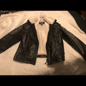 Black Sherpa lined jacket